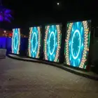 شاشات عملاقه وبيمات اضاءة تراس مسرح شاشات تفاعليه