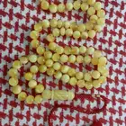 سبحه كهرمان كلنغرادي 84 خرزه الوزن28 قرام