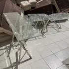 اثاث جلسات مع طاولات قزاز