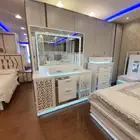 غرف نوم انيقة جميع الالوان مع اضاءة و مرتبة