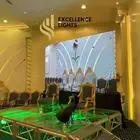 تنظيم المعارض والمؤتمرات و الافتتاحات و تنسيق جميع الحفلات
