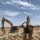 بوكلين - بوكلينات - حفر وترحيل - مؤسسه مدى بدران -