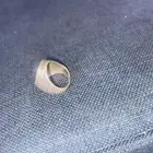 خاتم فضه كامل بدون فصه للبيع خاتم كفو