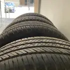طقم كفرات لوفن شرط مقاس 235 50 18 شبه جديده تاريخ نص 22