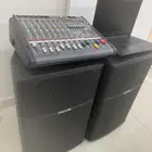 ايجار سماعات ومكسر مع توصيل وتركيب