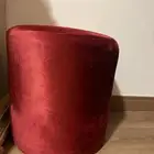 كرسي تسريحة لون عودى