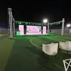 تاجير وتنظيم المعارض والمؤتمرات شاشات اضاءات صوتيات