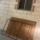 اثنين بيبان حديد للبيع من القديمه دبل صاج تحتاج تجديد بويه