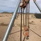 ونش يدوي عشره طن شبه جديد