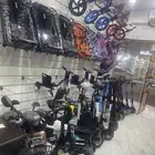 سكوترات وجميع قطع الغيار