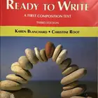 كتاب Ready to Write