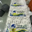 يوجد لباد سرير لحف بطانيات مخدات اشكال حديد