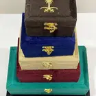 علب عود مخمل بالدرزان جميع المقاسات