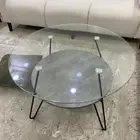 طاوله كبيره وخدمه اربع طاولات