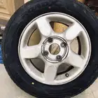 جنط 15كروم وكفر   حبه واحده فقط