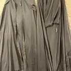 عبايه عروسة عباية رماديه للعروس