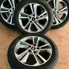 جنوط النترا 2017 الشكل الفل مع كفرات نظيفه