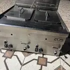 للبيع قلايه بطاطس حجم كبير الصنع إيطالي غاز