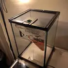 حوض زواحف مع فرشه حراريه وقاعده شرب