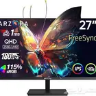 شاشة العاب 2k 180hz 27inch (جديدة بكرتونها).