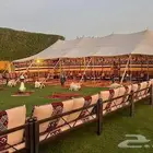 تاجير خيام شعبية بيوت شعر جلسات