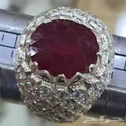 خاتم ياقوت افريقي فاخر