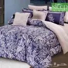 مفرش وجهين مخمل و فرو مقاس كنج متعددة الوان