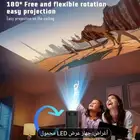 مشروع ذكي صغير محمول  مشروع سينما منزلي سلكي زاوية قابلة لل