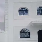 ديكورات خارجيه اسمنتيه تصميم الحجر الطبيعي لياسه ملونه