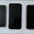 أيفون أكس آر و أيفون سبعة و أيفون سبعة صغير