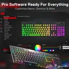 كيبورد قيمنق جديد Redragon Horus Pro k618
