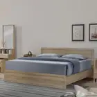 سرير ايكيا خشبي