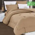 طقم لحاف صيفي قطن سادة ناعم مقاس كنج