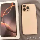 للبيع iPhone 16 Pro Max   256GB