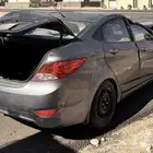 أكسنت 2015 مقلوبه للبيع بشكلها الحالي. الحد 13 الف