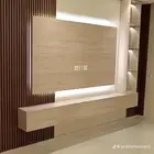 ديكورات بديل شيبورد معا بديل خشب دمعا شاشه معا رفوف معااناره