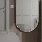 مرايا ذهبي ايكيا مستعمله نظيفه جدا