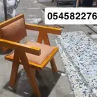 تفصيل كراسي خشب سويدي