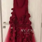 فستان سهرة أحمر مقاس XL