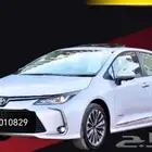 كورولا XLi فتحة جنوط ابيض 2025