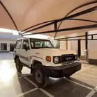 للبيع جيب ربع 2025 بنزين قير عادي سعودي ابيض