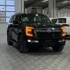 نيسان باترول بلاتينيوم فل كامل خليجي أسود داخل بيج 2026