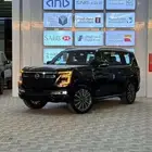 نيسان باترول بلاتينيوم فل كامل خليجي داخل أحمر 2026