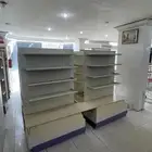 للبيع ارفف ( لاصحاب البقالات والمستودعات )