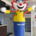 ماطور بالونة راقصه مع الاقمشة بكل اشكال