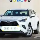 تويوتا هايلاندر LE استاندر ابيض لوحات 2024