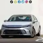 تويوتا كامري جراندي فضي لوحات 2025