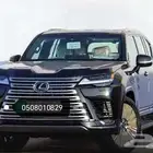 لكزس LX600 اسود   موف 2025