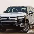 لاندكروزر VXR موديل 2025 بنزين حبه فقط لون اسود