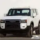 برادو TX1 بنزين موديل 2025 حبه فقط ابيض لؤلؤي